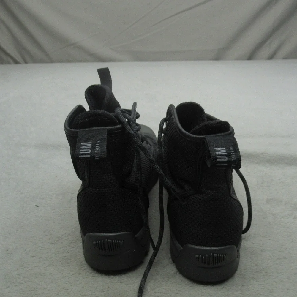 Palladium Unisex M8 W9.5 Combat Boots Black PampaTech HI TX‎ Tactical Utility